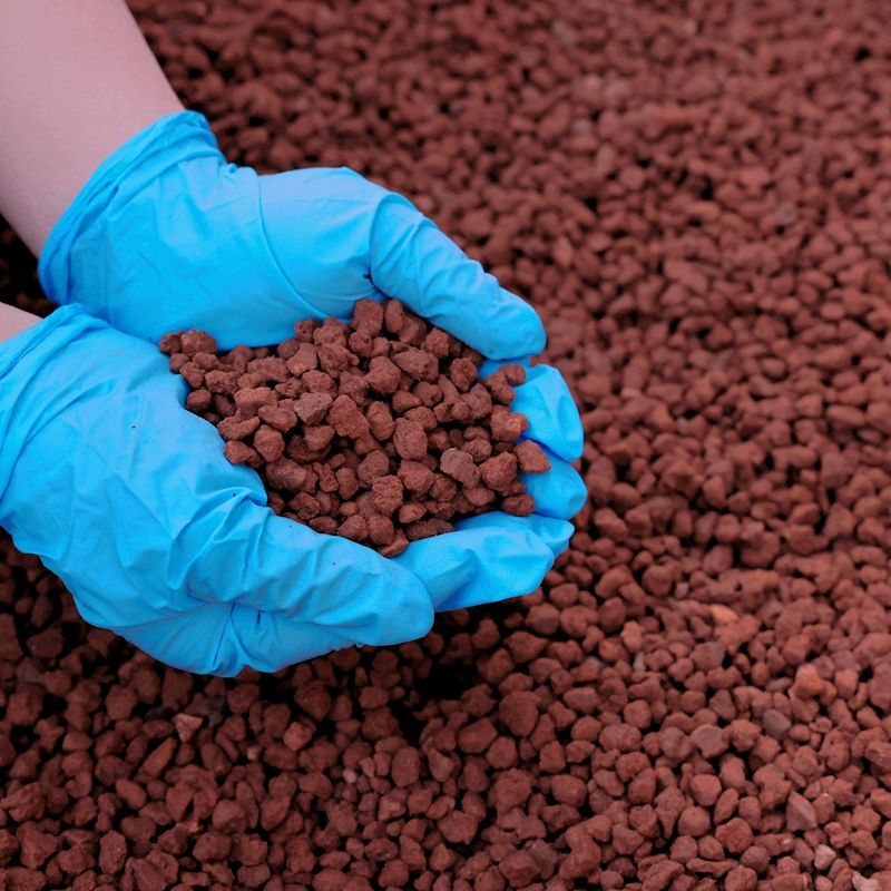 Fish Tank Filter Aquarium - 1kg Volcanic rock Aquarium Substrate nutrient