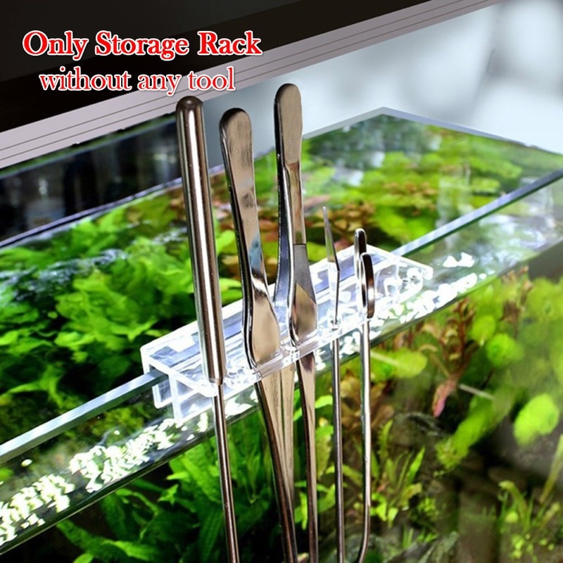 Aquarium Fish Tank Cleaner - 1PCS New Aquarium Plant Tools Storage