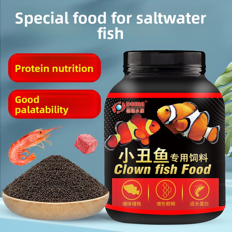 All Fish In Aquarium - DEERA Clownfish & Tang Food |