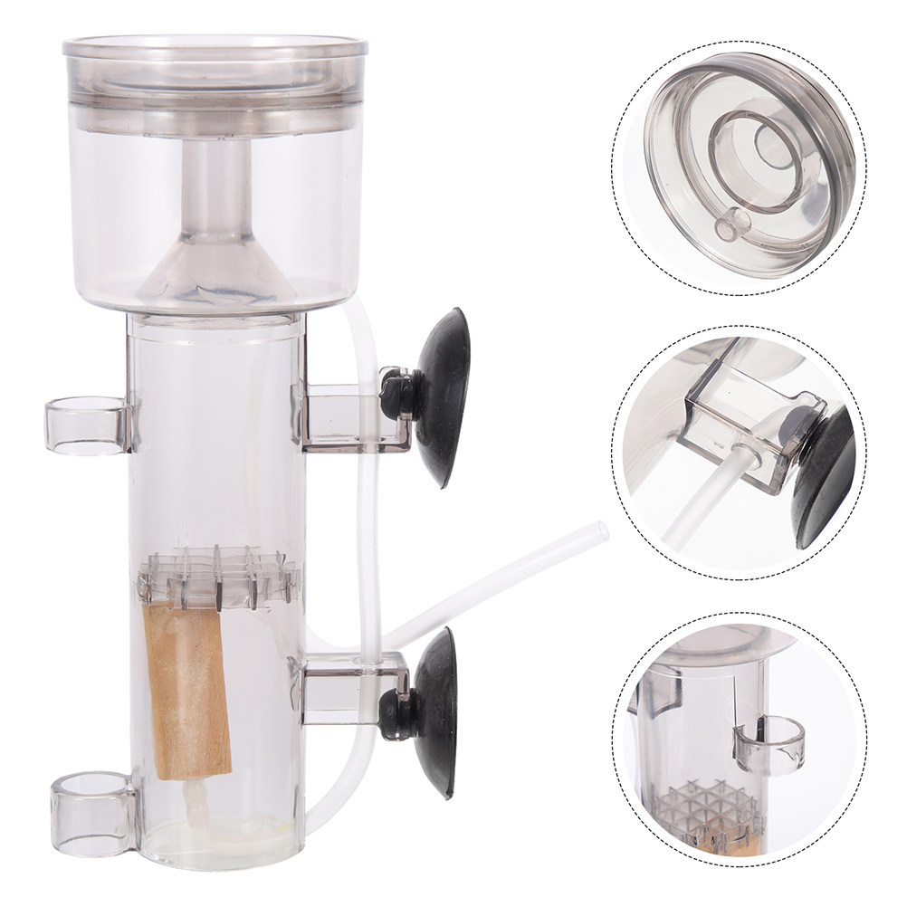 Fish Tank Filter Aquarium - Protein Skimmer Internal Mini Aquarium Separator