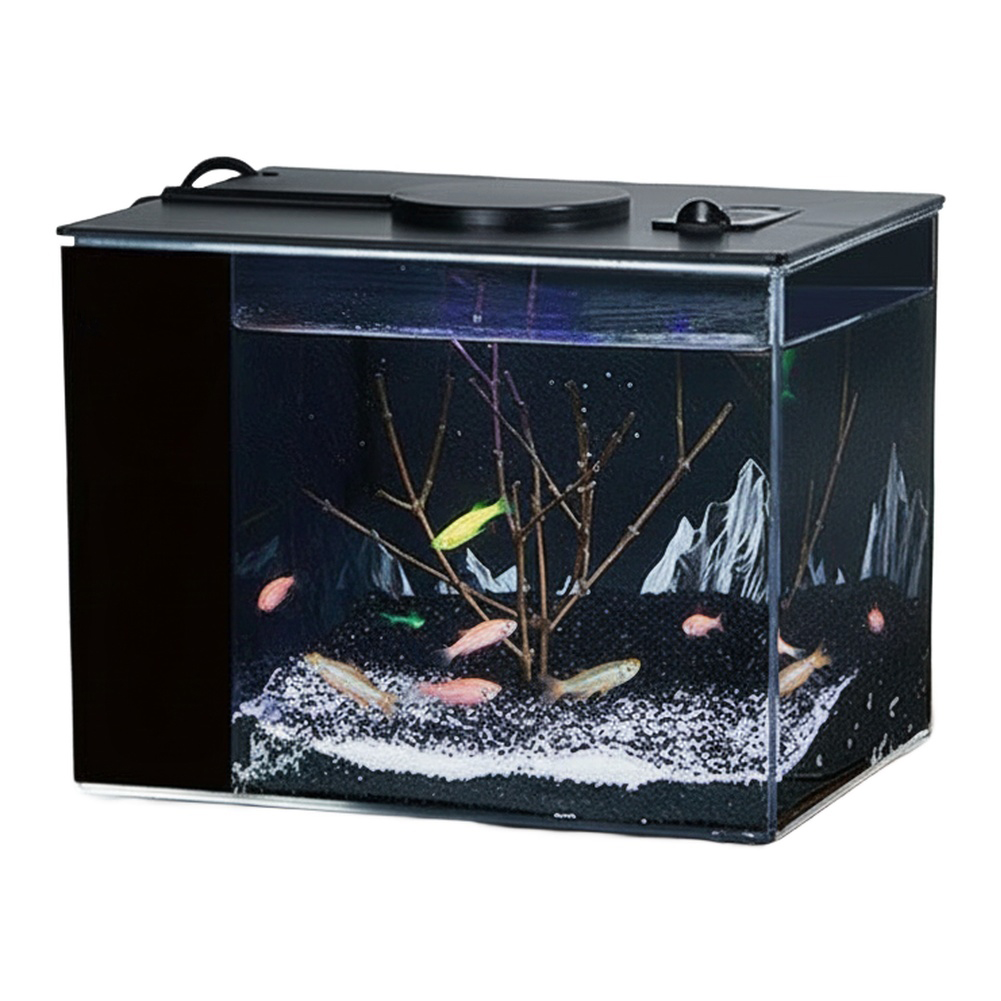 Fish Tank Filter Aquarium - 160L/H Self-circulation Aquarium Fish Tank with