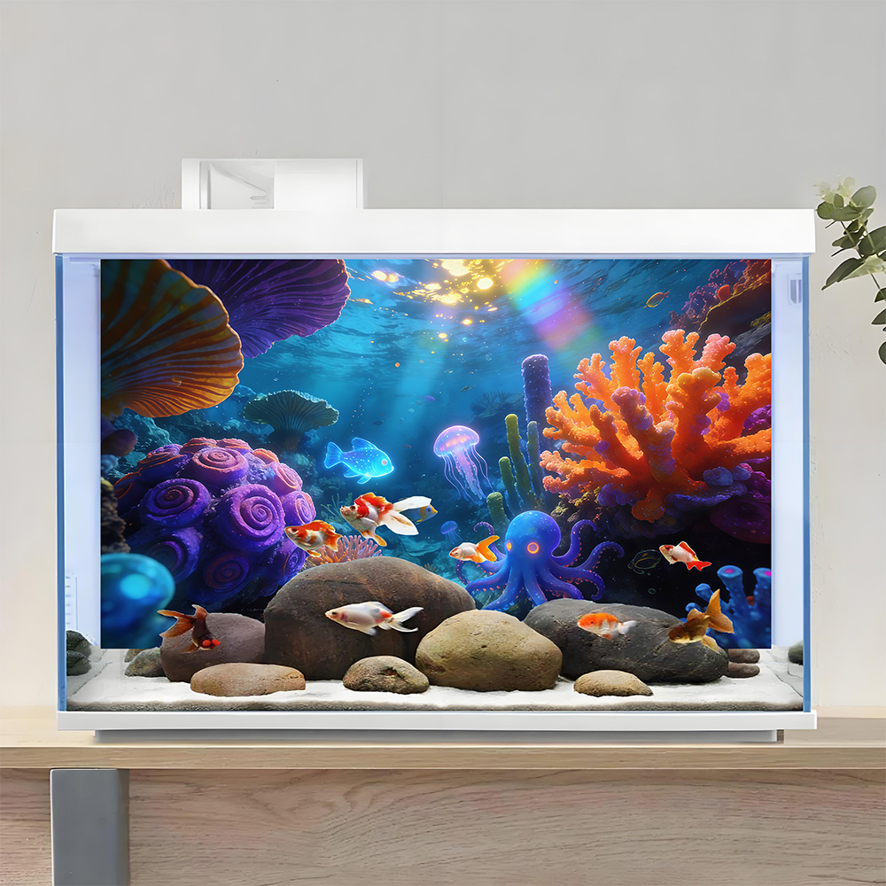 The underwater world under the - Aquarium Fish Rainbow recension och pris