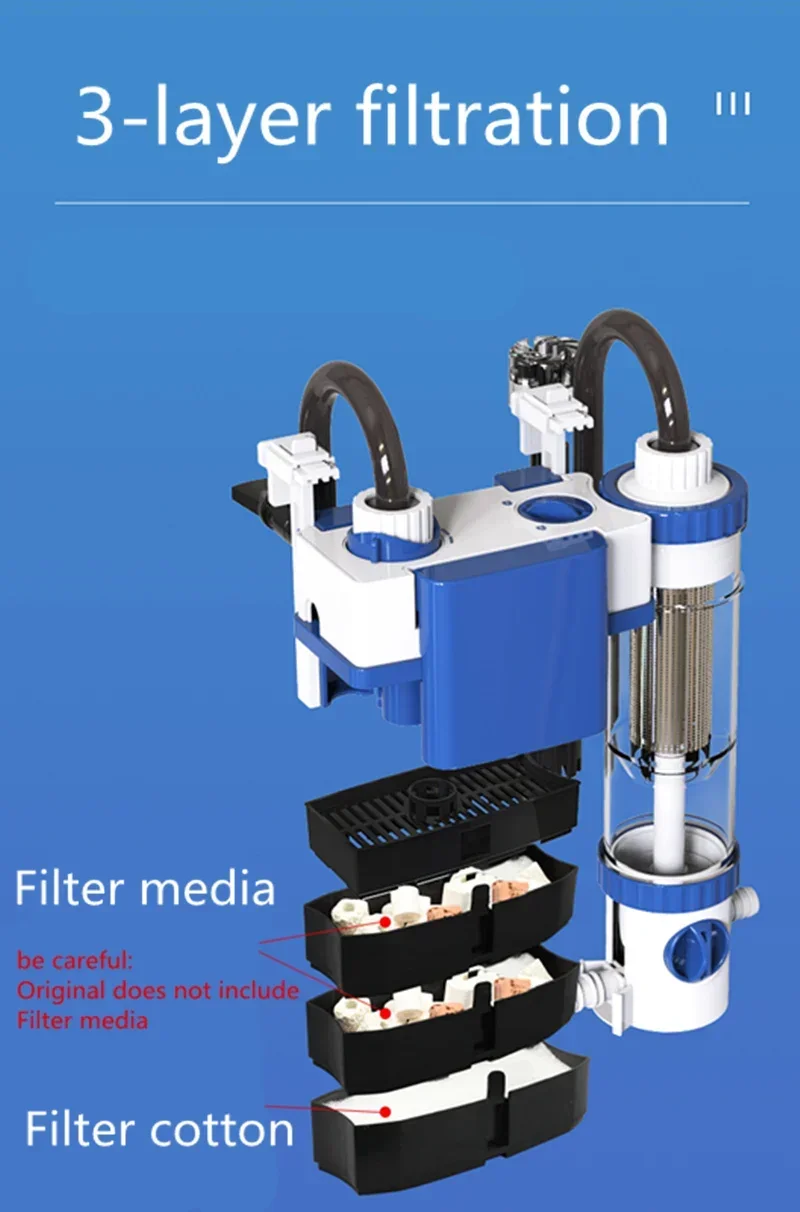 Wall-Mounted External Aquarium - Fish Tank Filter Aquarium recension och pris