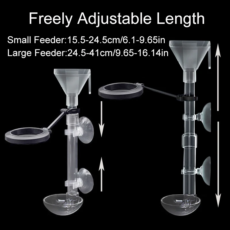 Acrylic Aquarium Fish Feeder T - Aquarium Fish Feeder recension och pris