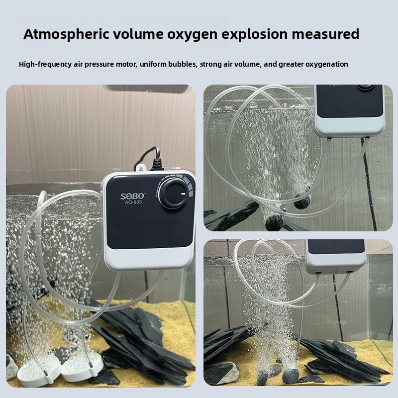 Ultra Quiet Aquarium Oxygen Pu - All Fish In Aquarium recension och pris
