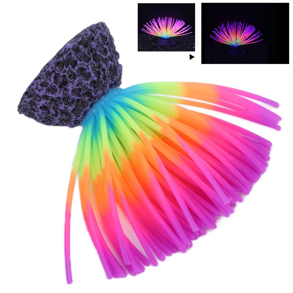 Colorful Aquarium Silicone Cor - Aquarium Fish Rainbow recension och pris