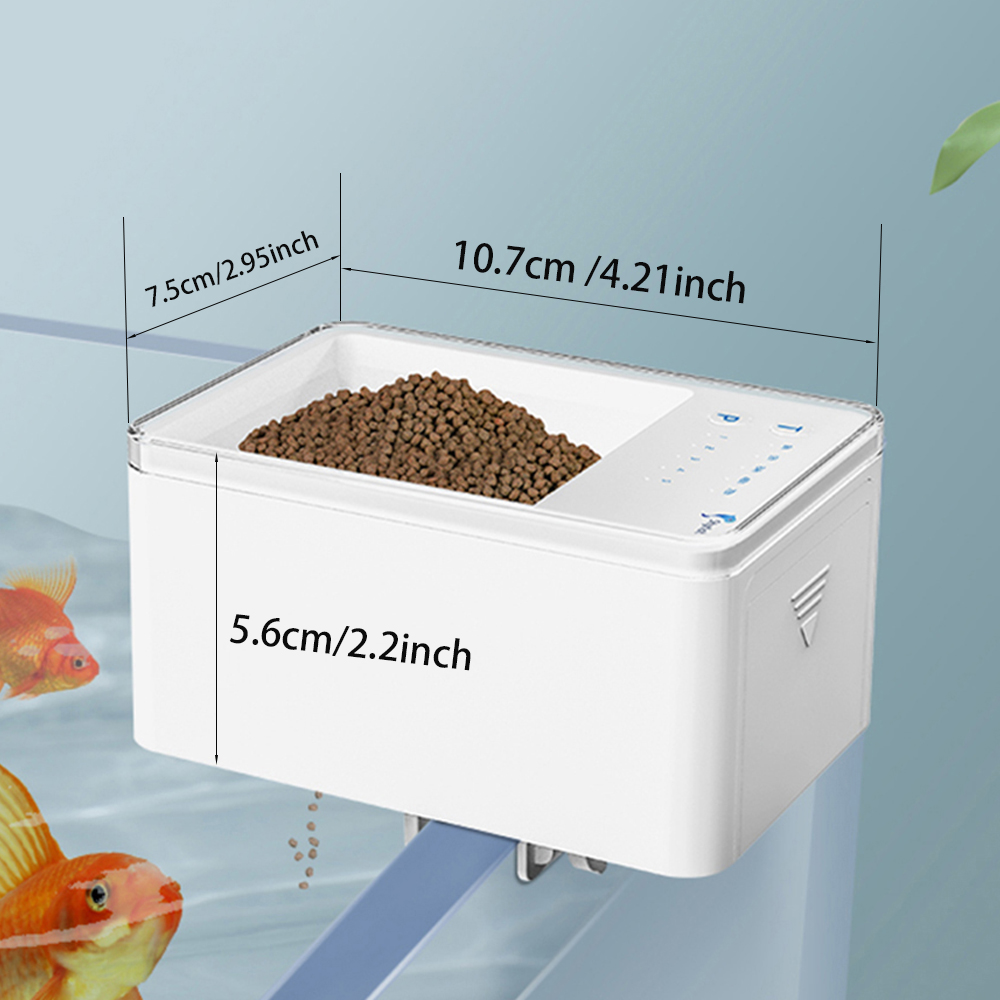 100ML Large Capacity Fish Feed - Aquarium Fish Feeder recension och pris