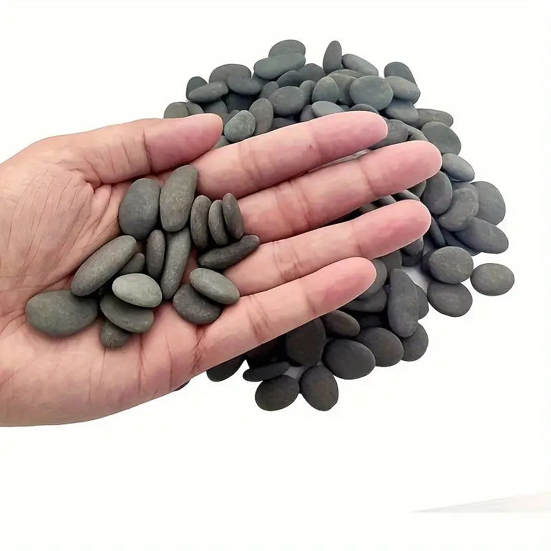 20Pcs Natural River Rocks Smoo - Aquarium Fish Types recension och pris
