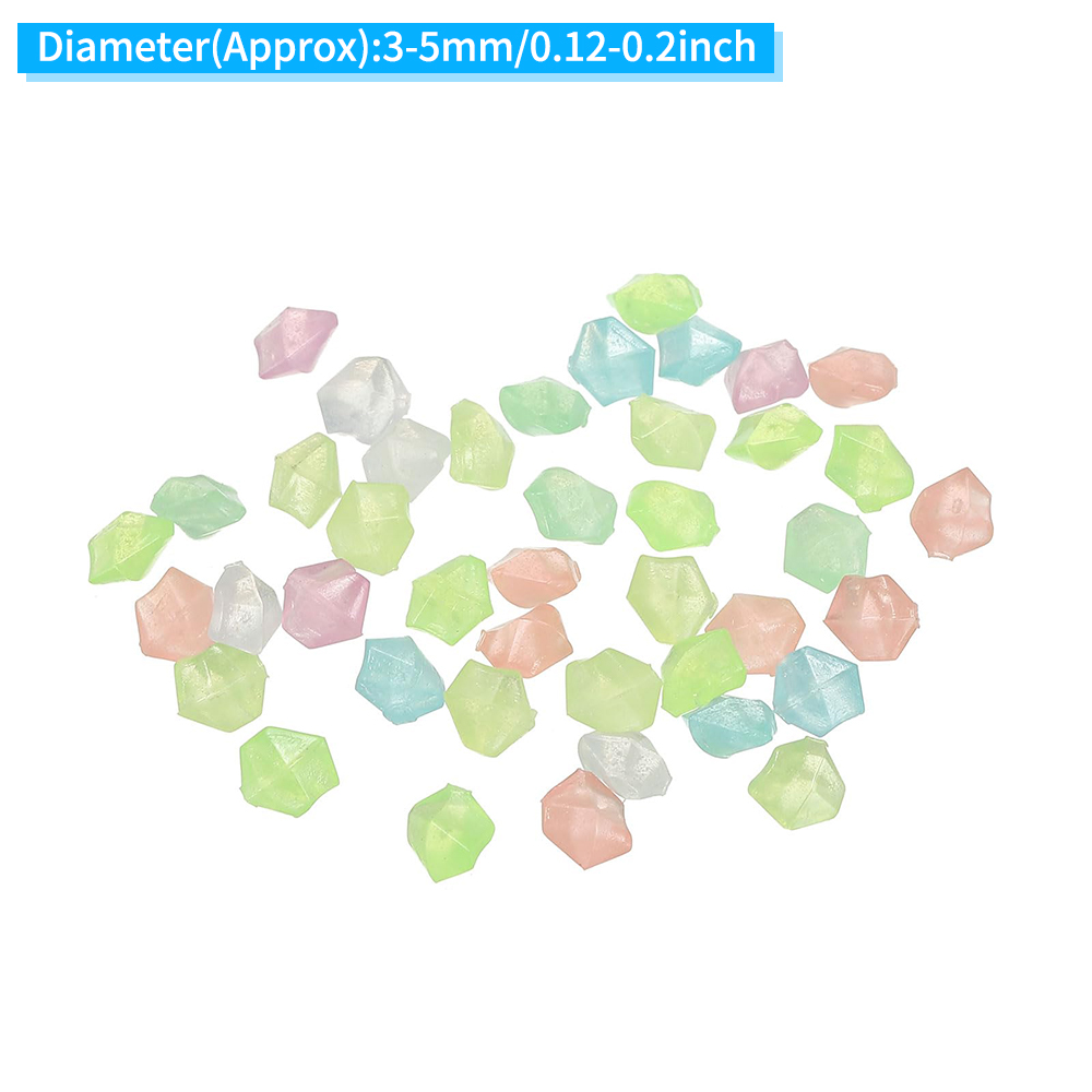 1000Pcs Luminous Sand Glow In  - Aquarium Fish Types recension och pris