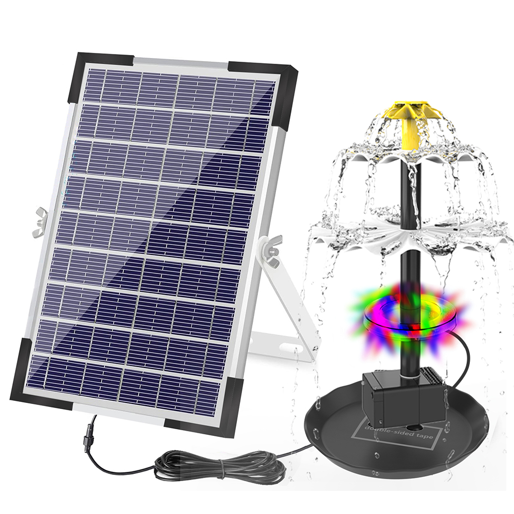 Solar Fountain Pump for Bird B - Aquarium Fish Lamp recension och pris