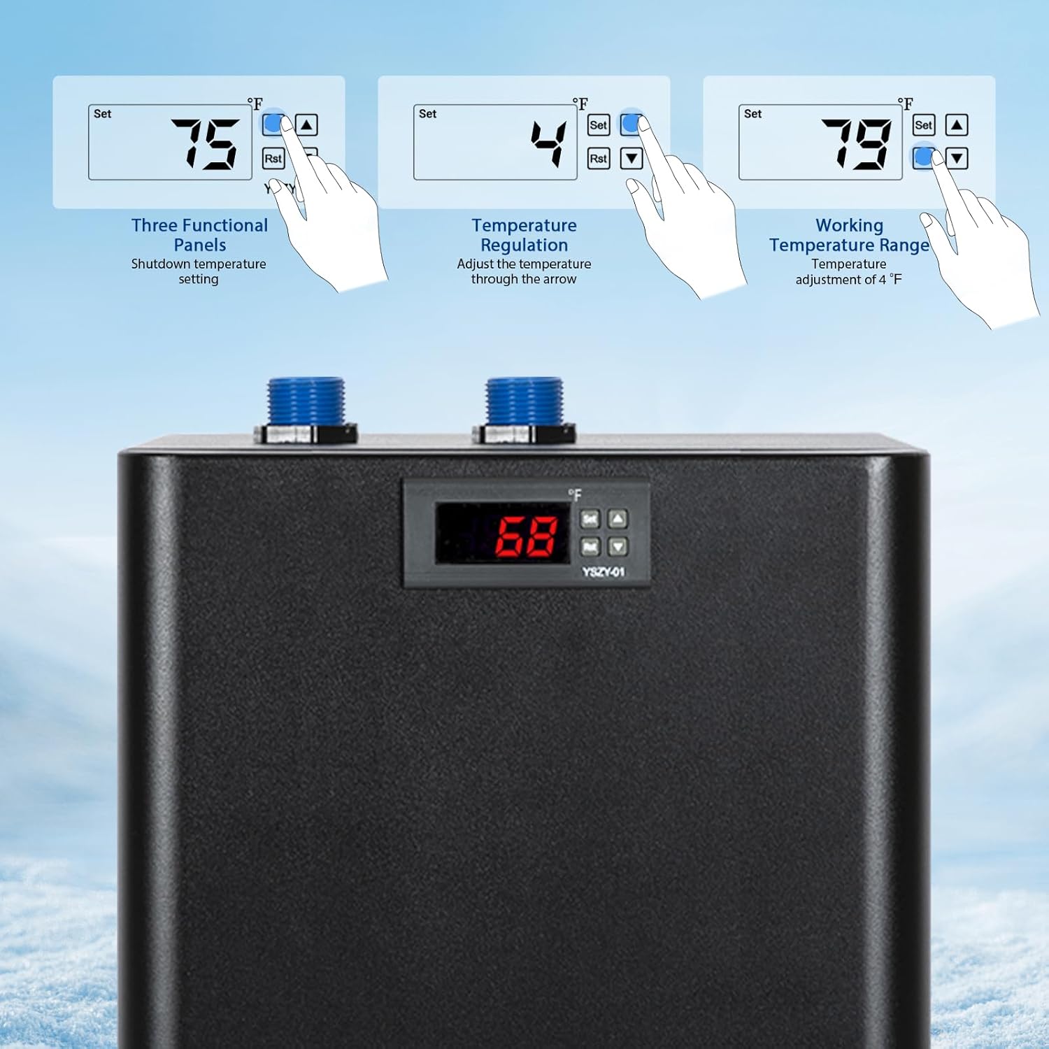 Aquarium Chiller 79 gal 1/3 HP - All Fish In Aquarium recension och pris
