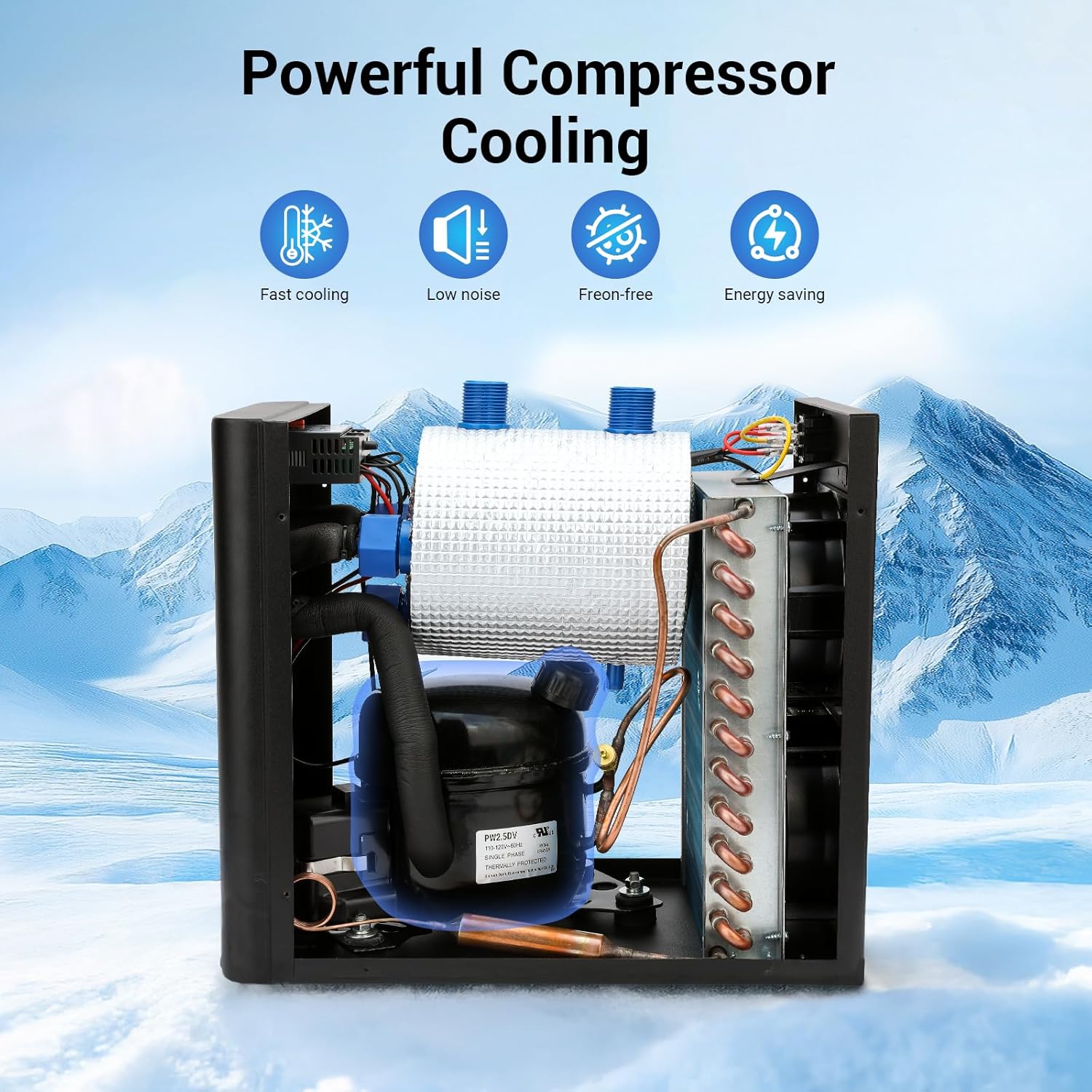 Aquarium Chiller 79 gal 1/3 HP - All Fish In Aquarium recension och pris