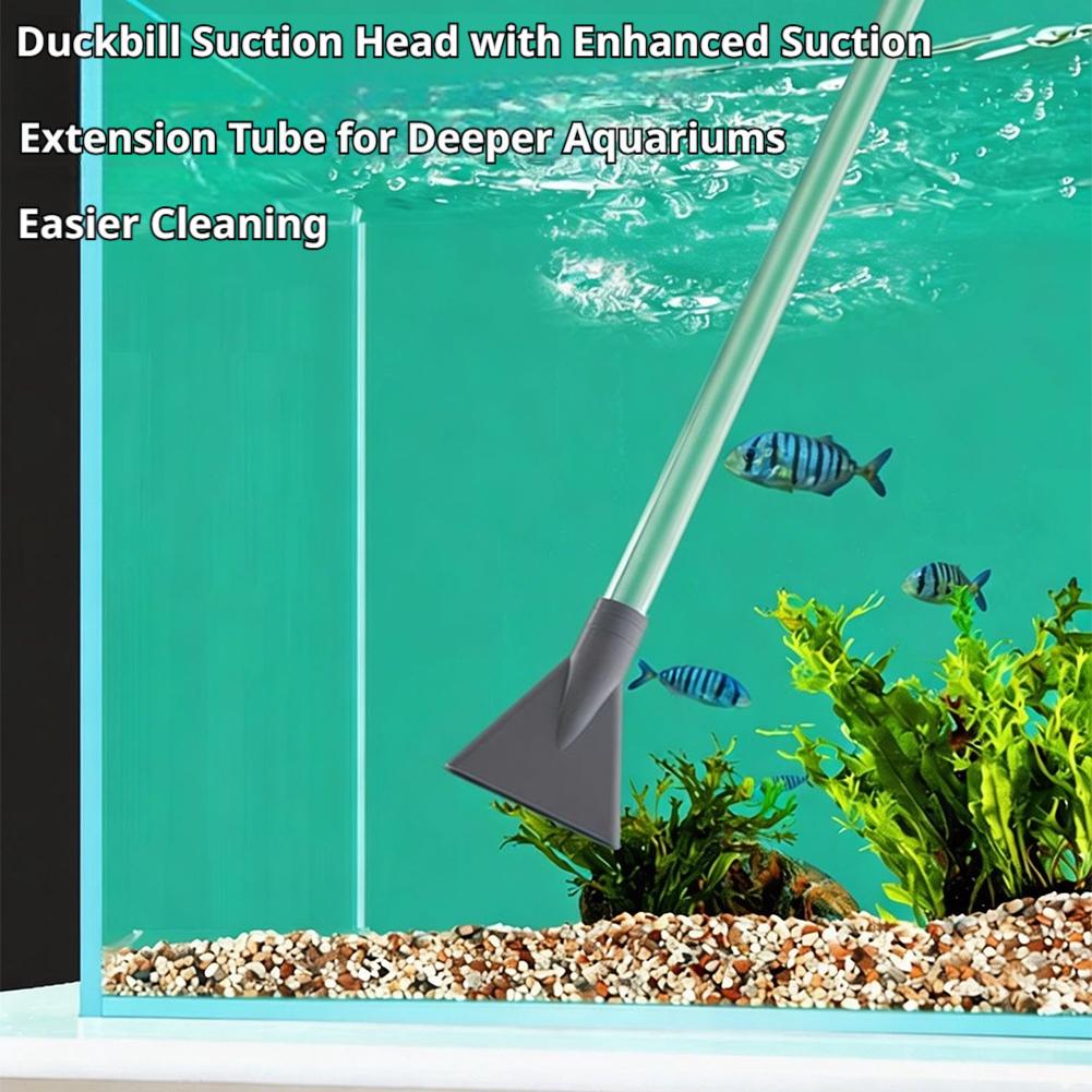 Manual Aquarium Siphon Fish Ta - Aquarium Fish Tank Cleaner recension och pris