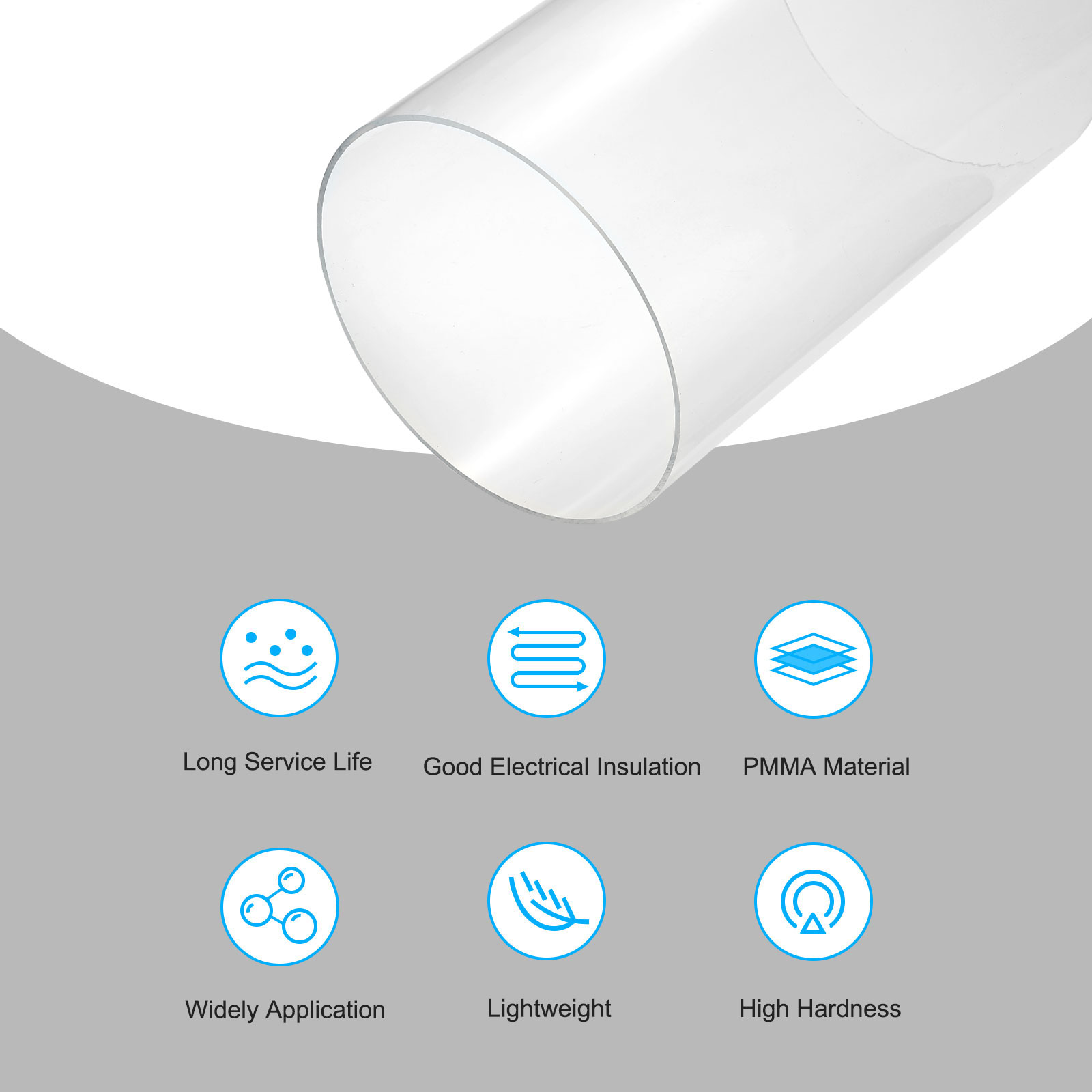 350mm Transparent Acrylic Aqua - Aquarium Fish Lamp recension och pris