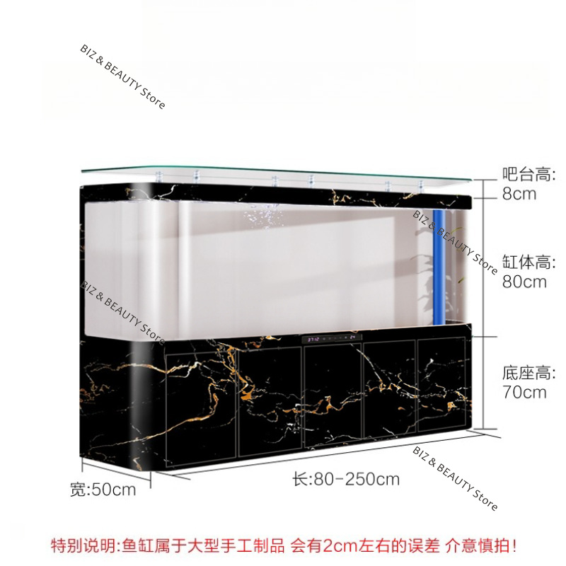 Large Arc Corner Fish Tank Aqu - All Fish In Aquarium recension och pris