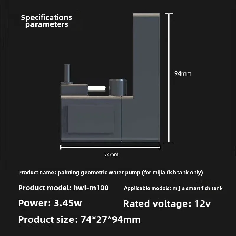 1pcs For Xiaomi Mijia smart aq - Fish Tank Filter Aquarium recension och pris