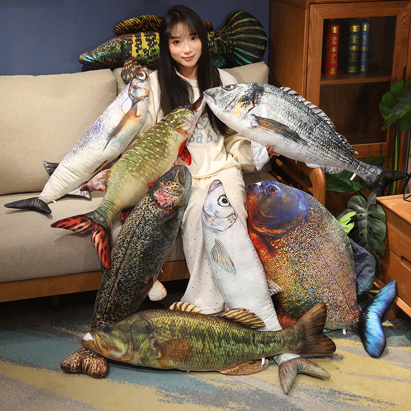 New Realistic Sea Fish Piranha - Aquarium Fish Rainbow recension och pris
