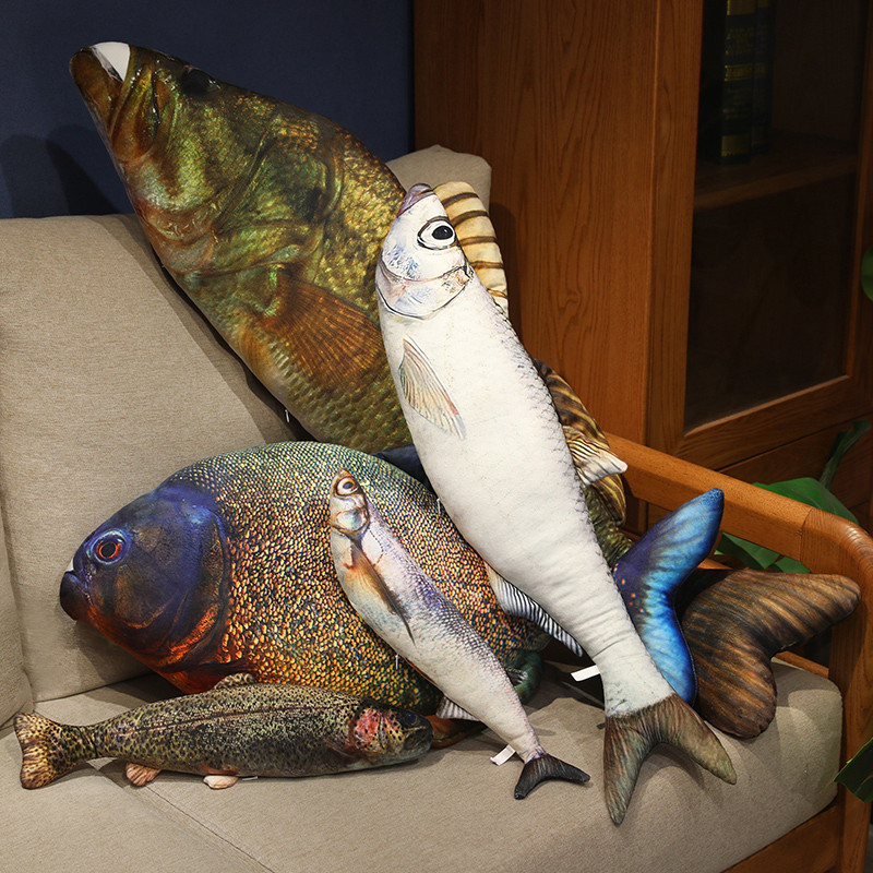 New Realistic Sea Fish Piranha - Aquarium Fish Rainbow recension och pris