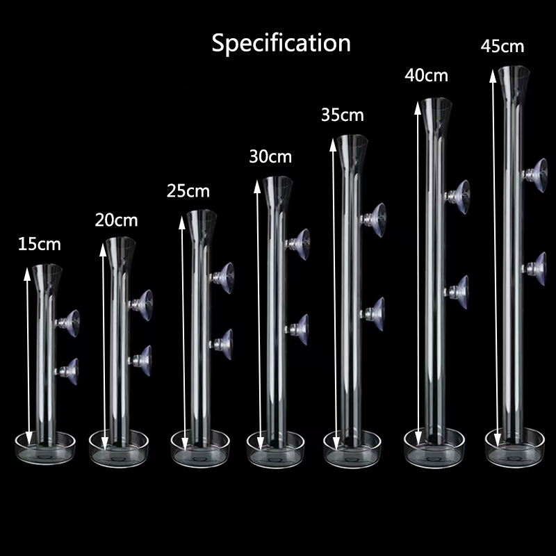 Glass Aquarium Feeder Tube Dis - Aquarium Fish Feeder recension och pris