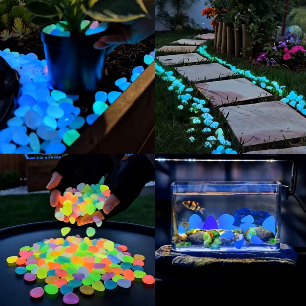 Resin Glow-in-the-Dark Pebbles - Fish Aquarium Guide recension och pris