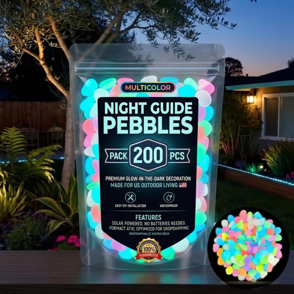 Resin Glow-in-the-Dark Pebbles - Fish Aquarium Guide recension och pris