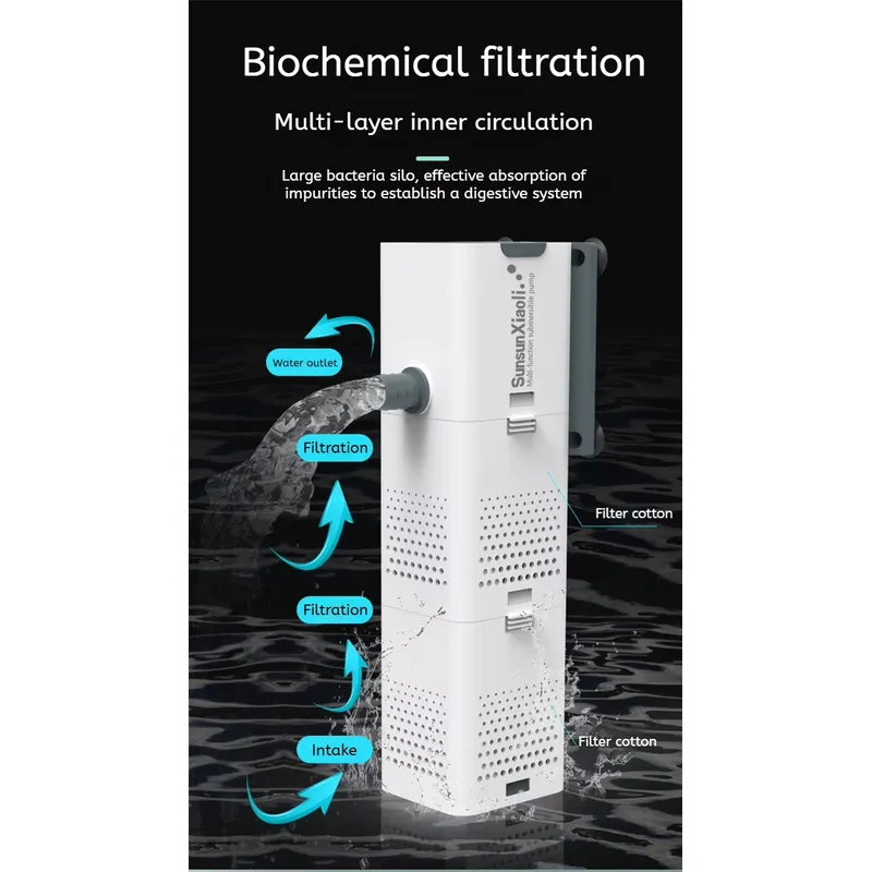 Aquarium Internal Filter 4 in  - All Fish In Aquarium recension och pris