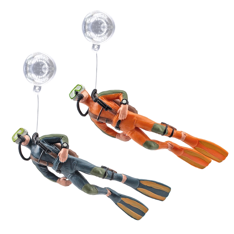 Aquarium Diver Decoration Floa - All Fish In Aquarium recension och pris