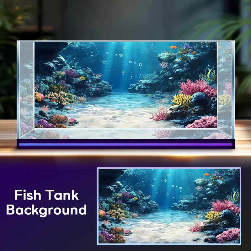 Rainbow Coral Reef，Fish tank b - Aquarium Fish Rainbow recension och pris