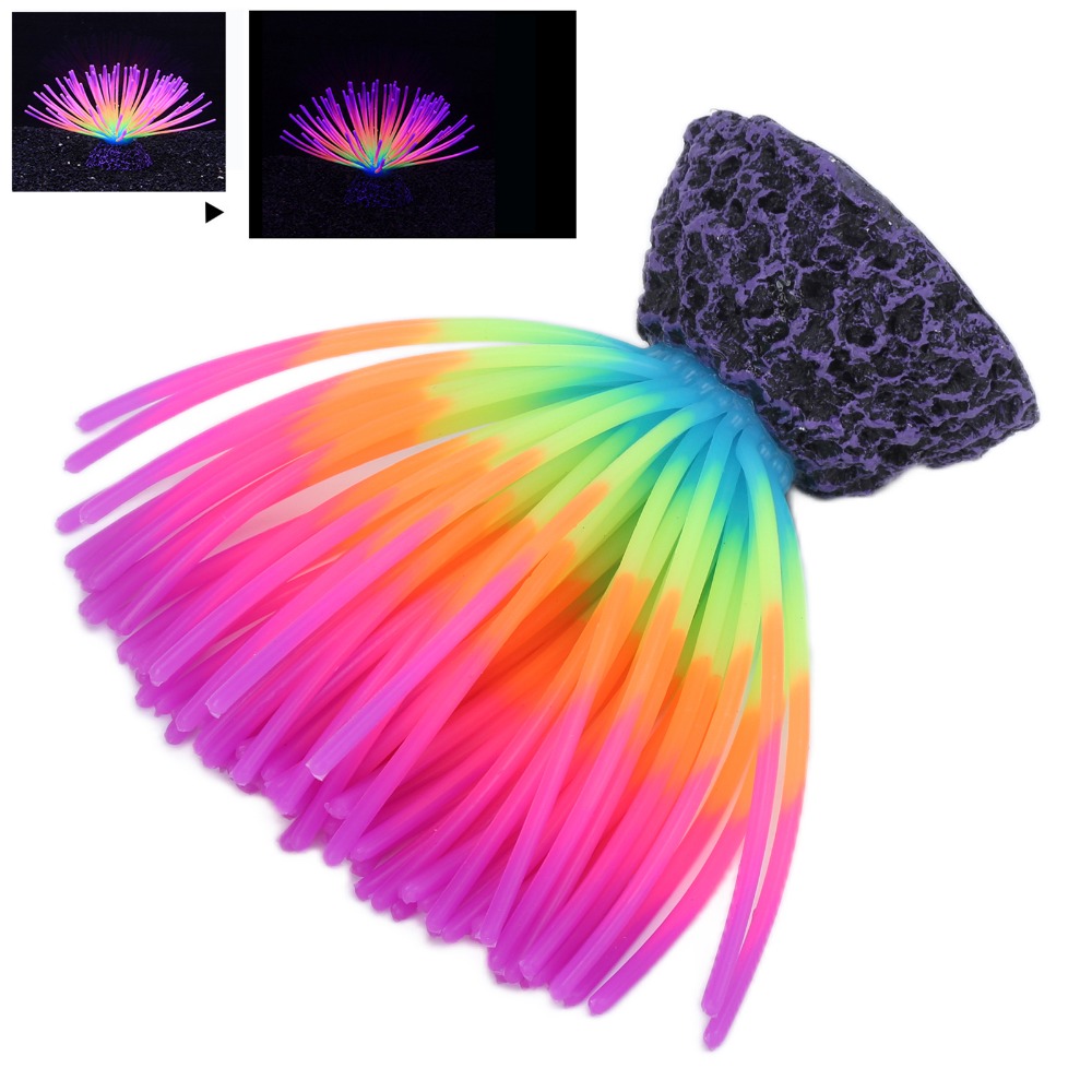 Colorful Aquarium Silicone Cor - Aquarium Fish Rainbow recension och pris