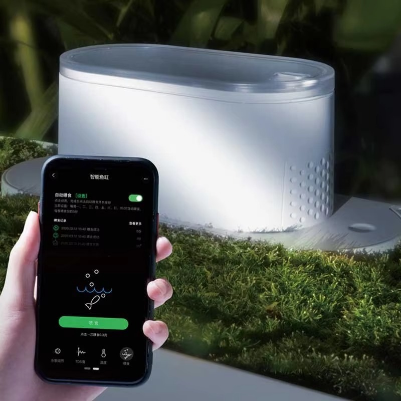 Desktop Smart Aquarium Fish Ta - Aquarium Fish Feeder recension och pris