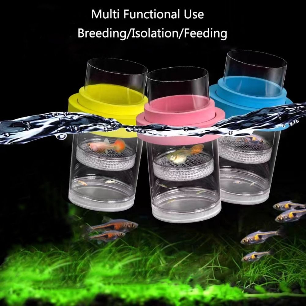 Plastic Floating Fish Breeding - Aquarium Fish Feeder recension och pris
