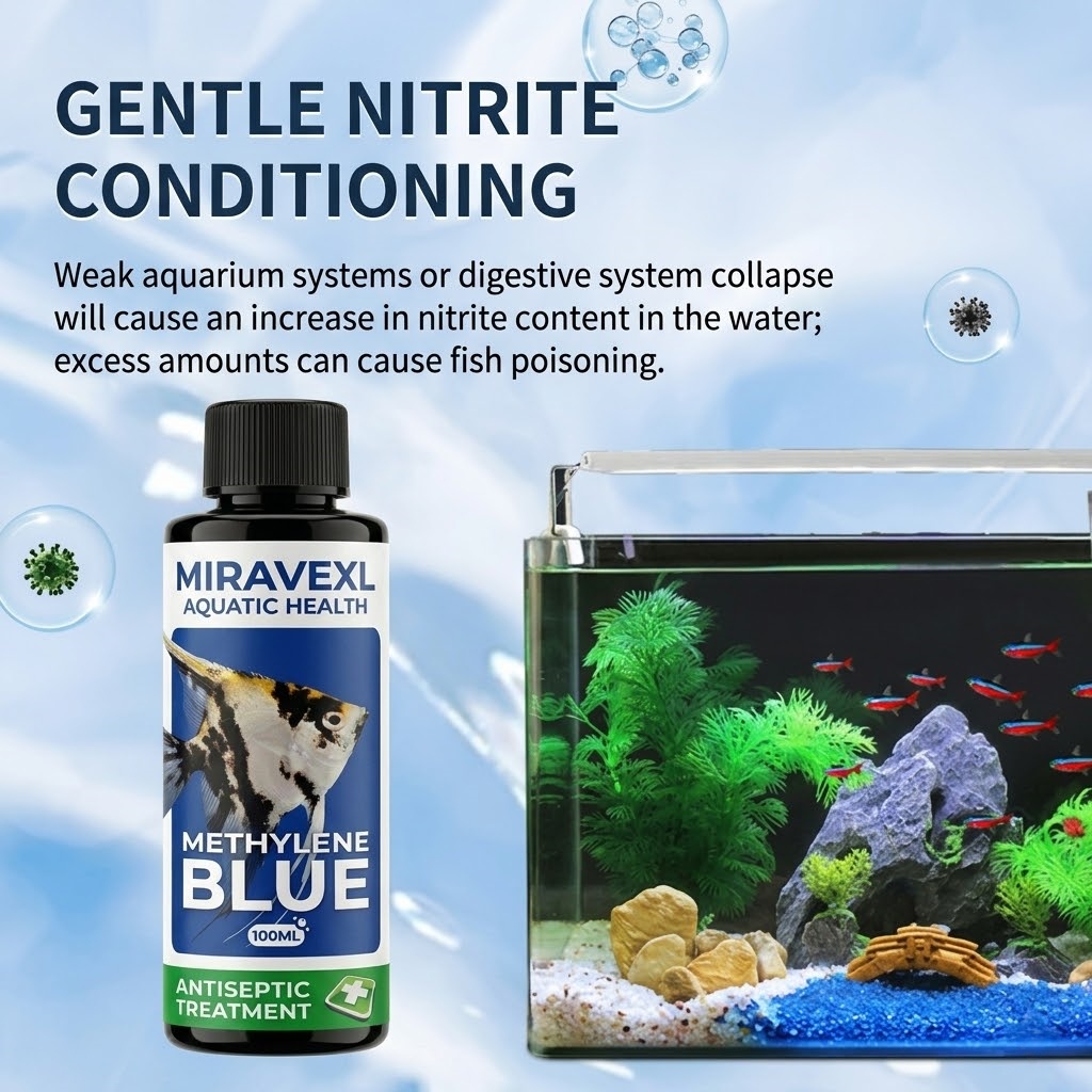 MIRAVEXL 100ml Methylene Blue  - Aquarium Fish Parasites recension och pris