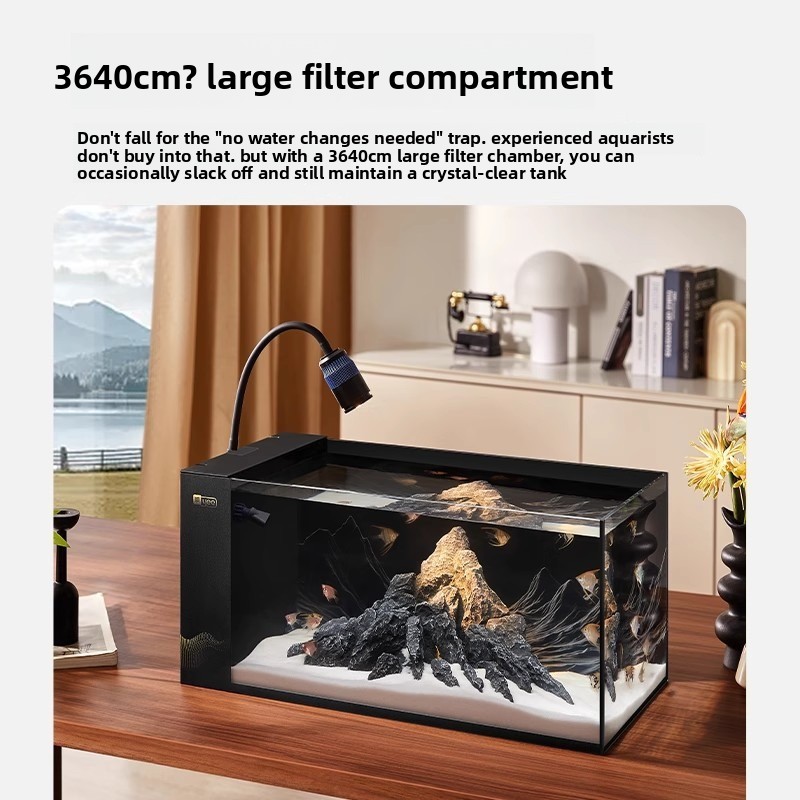 Super Clear Glass Desktop Aqua - All Fish In Aquarium recension och pris