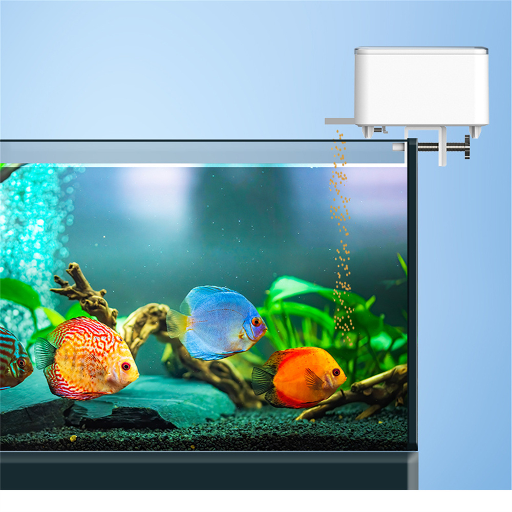 WiFi Smart Automatic Feeder Aq - Aquarium Fish Feeder recension och pris