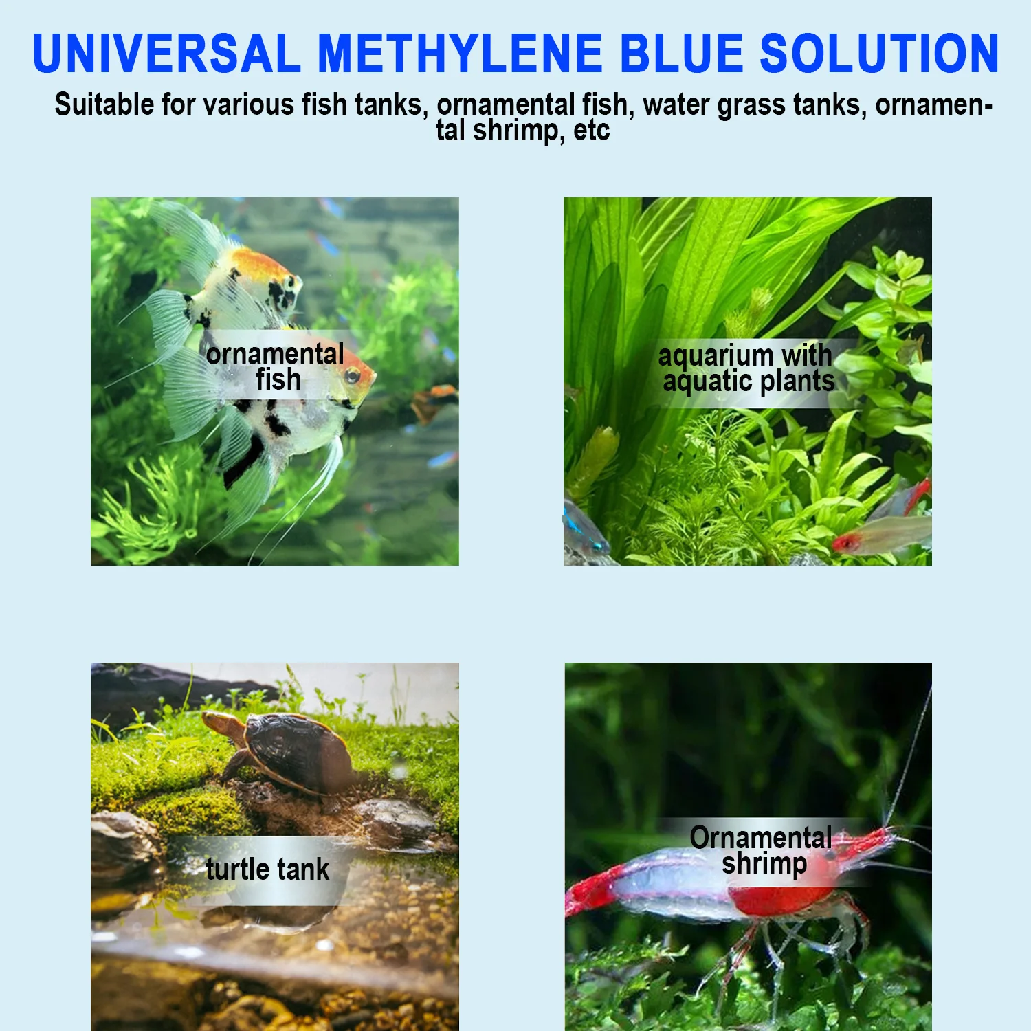 Aquarium Methylene Blue Fish M - Aquarium Fish Parasites recension och pris