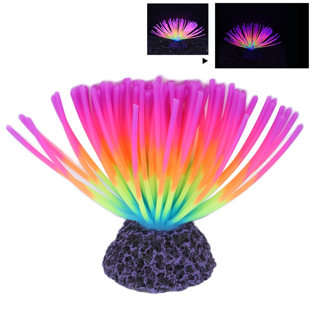 Colorful Aquarium Silicone Cor - Aquarium Fish Rainbow recension och pris