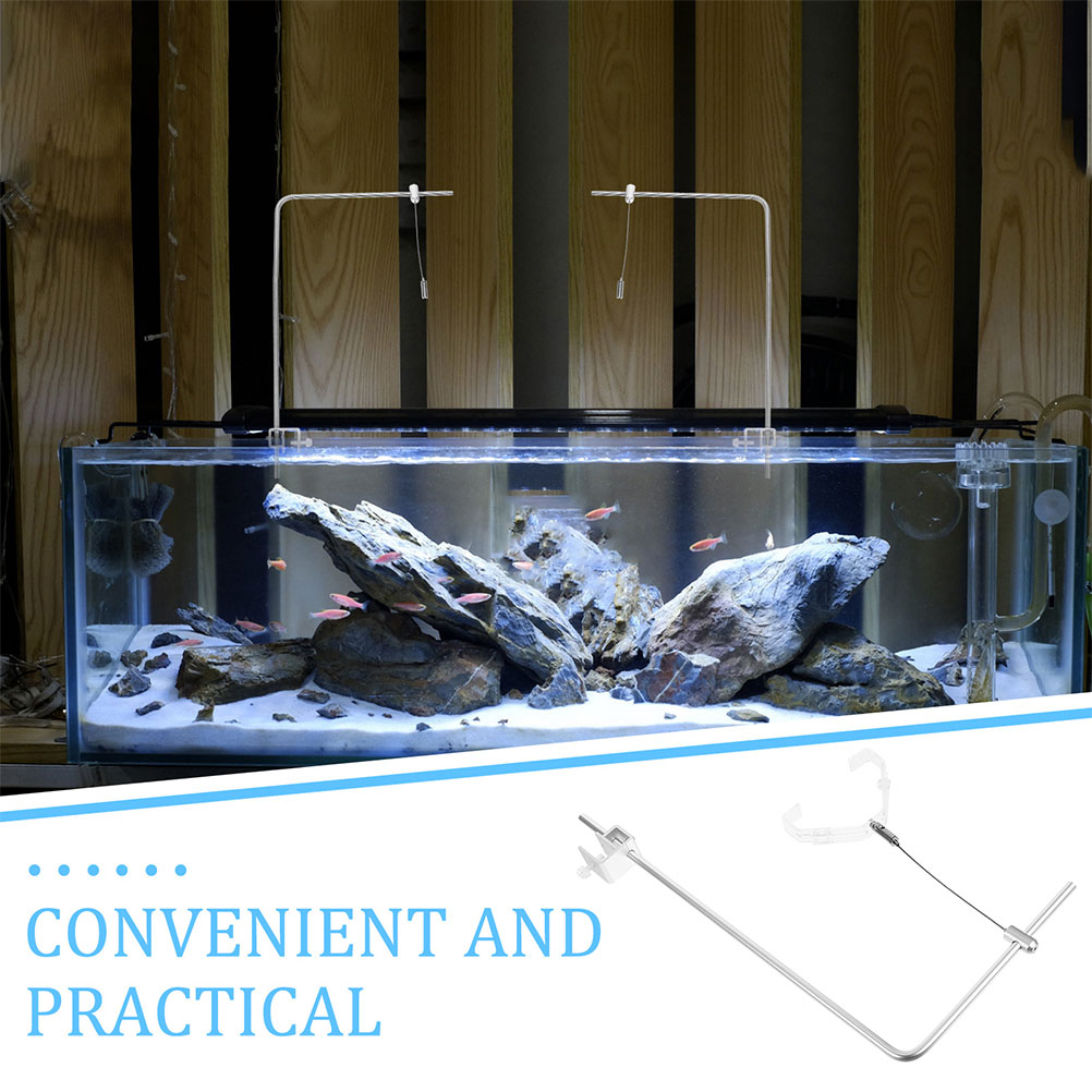 2pcs Aquarium Light Holder Wit - Aquarium Fish Lamp recension och pris