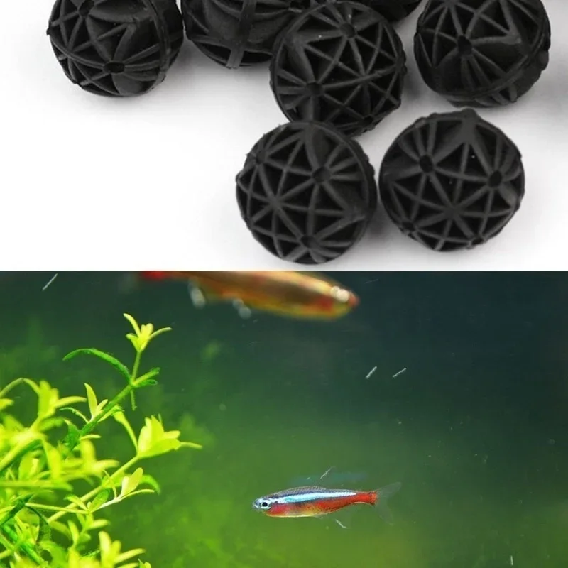 20Pcs 16mm Aquarium Filter Bio - Fish Tank Filter Aquarium recension och pris