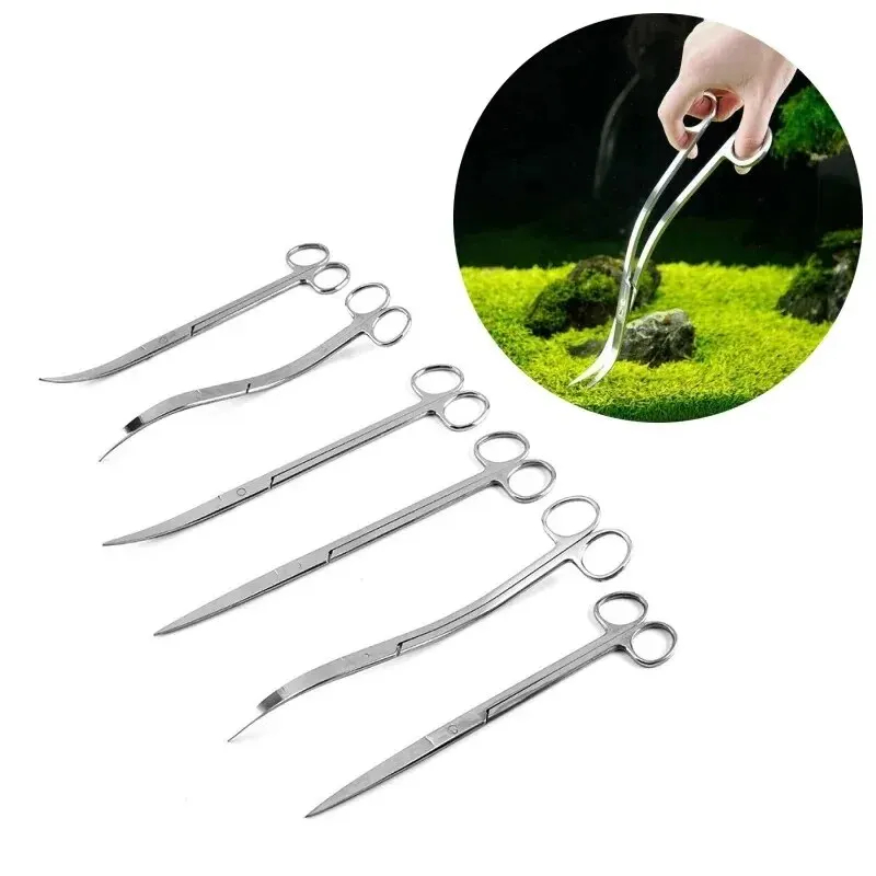 Aquarium Scissors,Extra Long S - Aquarium Fish Tank Cleaner recension och pris
