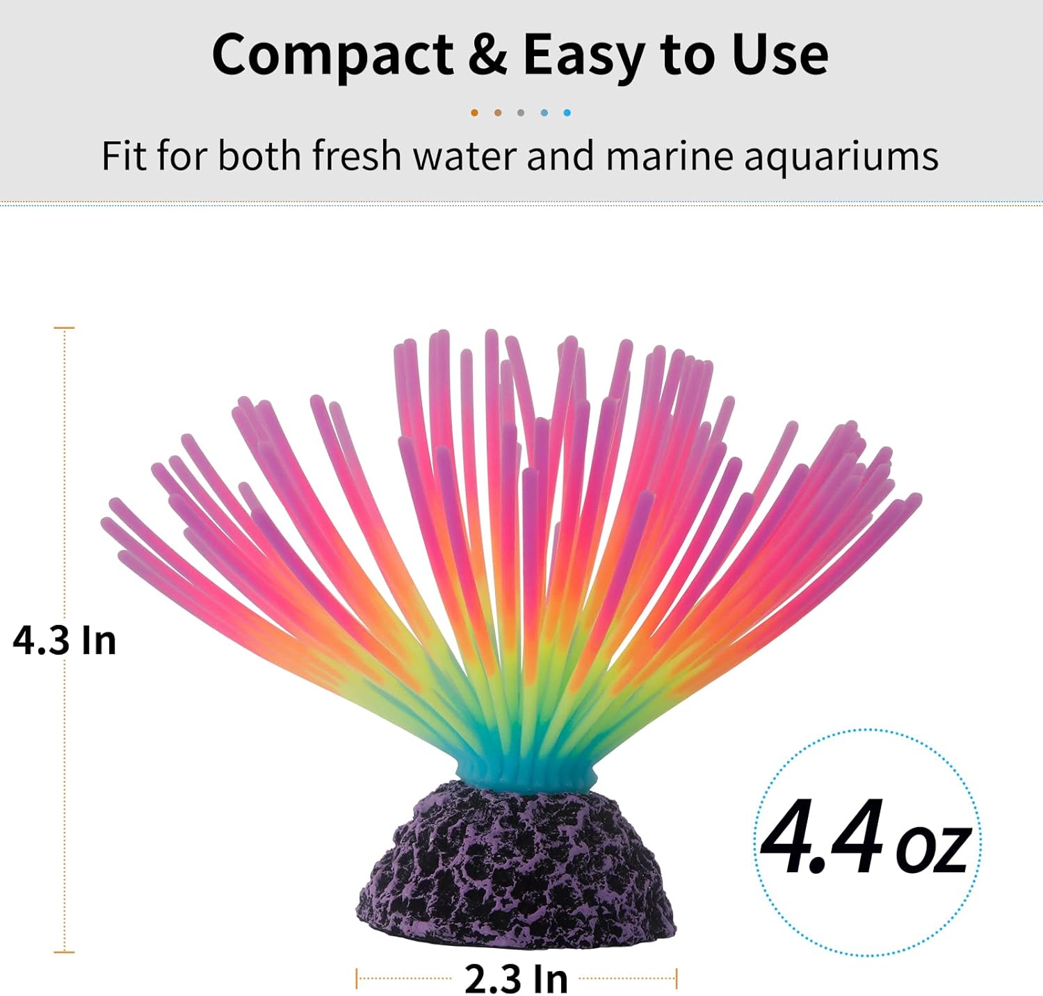 Aquarium Imitative Rainbow Sea - Aquarium Fish Rainbow recension och pris